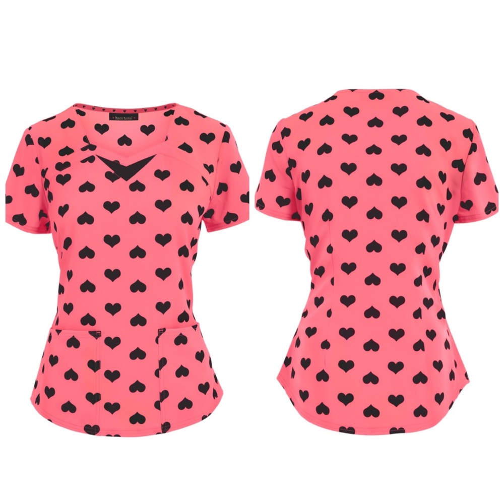 Heartsoul Women's  Scrub Top! Gently used!